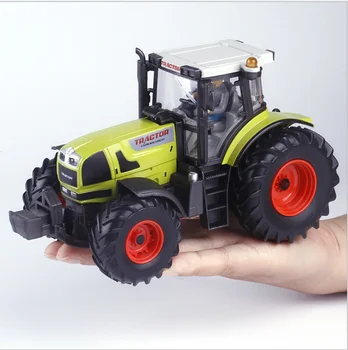 1: 32 aliaj model de tractor farm mecanică simulare jucarie copii tractor cadou de ziua de nastere