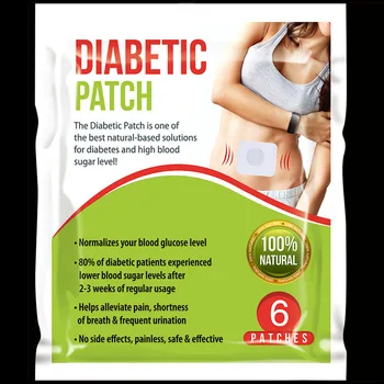 120 de patch-uri=20bag Diabetică Patch Reduce Ridicat de Zahăr din Sânge Plante Naturale Diabet Ipsos