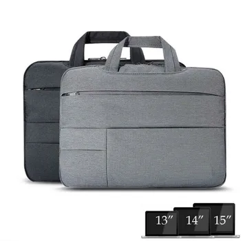 13-15 inch laptop tote portabil moda solid Oxford pânză impermeabilă bărbați geantă de mână, geanta de laptop universal