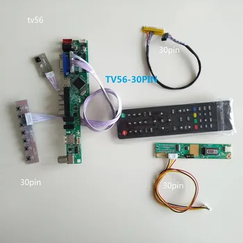 2019 TV LCD VGA, HDMI, USB TV56 CONDUS AV Controler de bord și Cardul șoferului DIY Pentru LP154WX4(TL)(AA)/LP154WX4-TLA9 1280X800 ecran kit