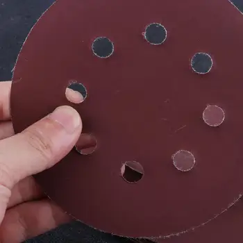 30pcs 125mm Discurile abrazive de Oxid de Aluminiu cu hartie abraziva de 800 la 2000 de Crupe Cârlig Și Buclă de Hârtie de Șlefuire Aleatorii Pentru masina de Slefuit Orbital