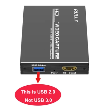 4K USB 3.0 2.0 Card de Captura Video 1080P 60fps Înregistrare Joc pentru PS4 XBOX OBS Live Streaming Placa MICROFON compatibil HDMI TV Buclă