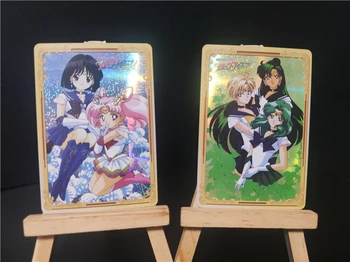 5pcs/set Sailor Moon Flori Jucarii Hobby-uri Hobby-ul de Colecție Colectia de jocuri Anime Carduri