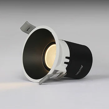 Aisilan LED Încastrat reflectoarelor Frontieră Îngust lampa acasă reflectoarelor 7.5 deschide gaura corp de iluminat living minimalist CRI 93