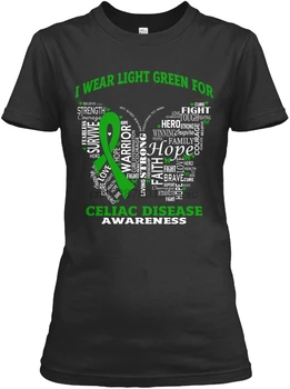 Barbati Tricou Port Lumina Verde Pentru Boala Celiaca Femei T-Shirt