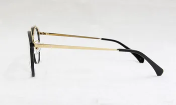 BCLEAR New sosire stil de moda retro dublu poduri optice cadru pentru bărbați și femei, cel mai popular de înaltă calitate ochelari de vedere M9621