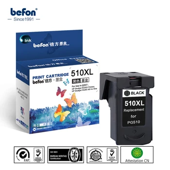 Befon Compatibil 510XL Înlocuire a Cartușului de Cerneală pentru Canon PG510 PG-510, PG 510 pentru Pixma MP240 MP250 MP260 MP270 MP280 480 240