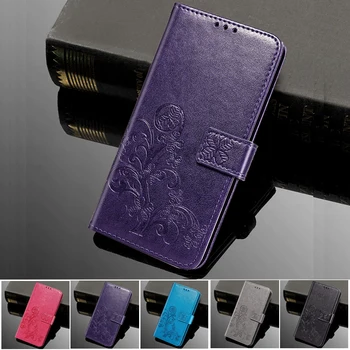 Cazul în care telefonul pentru Huawei Honor 7i Împușcat X 7 Lite Caz de Lux, Flip-Relief din Piele Portofel Magnetic Telefon Stand Book Cover Coque
