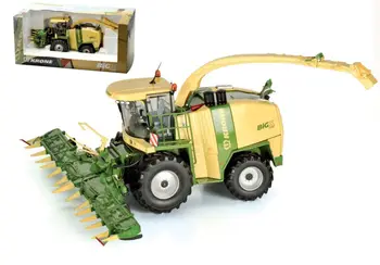 Colectie de Aliaj Model Cadou ROS 1:32 KRONE BIG X1100 de Recoltat Furaje Utilaje Agricole Vehicule Agricole turnat sub presiune Model de Jucărie