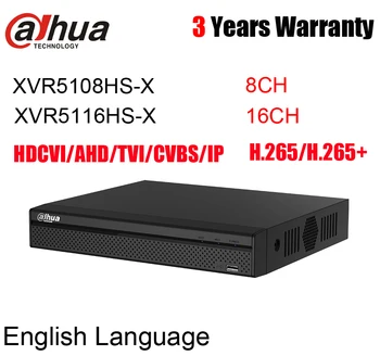 Dahua XVR5108HS-X XVR5116HS-X 8CH 16CH Penta-brid 1080P Compact 1U Digital Video Recorder înlocui XVR5108HS XVR5116HS XVR logo-ul
