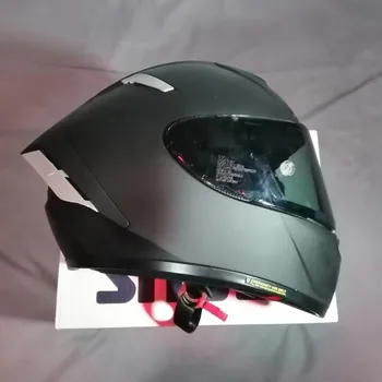 Fata complet Casca Motocicleta X14 Negru Mat Cască Integrală Disponibil În 7 Vizorul Culori cu Casca Cutie,Sac,Instrucțiuni