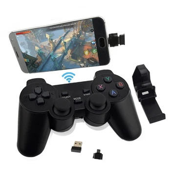 Gamepad Wireless pentru Telefonul Mobil Android/PC Controller 2.4 G Joypad Controler de Joc pentru Xiaomi telefon Mobil/PC/TV Box/Joystick PS3