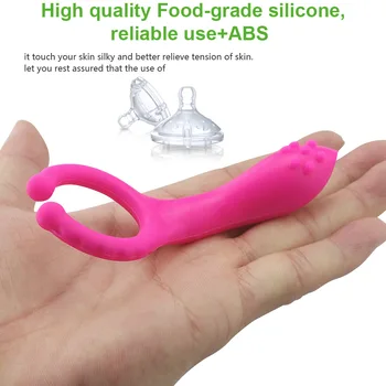 Glont Vibrator din Silicon G spot Stimula Vibratoare Penis artificial Biberon Clip se Masturbeaza cu vibrator Adulti Jucarii Sexuale Pentru Femei Barbati Cuplu