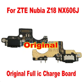 Inițială de Încărcare Flex Cablu de Încărcare de Andocare de Bord Port USB Conector Pentru ZTE Nubia Z18 NX606J Încărcător Sub