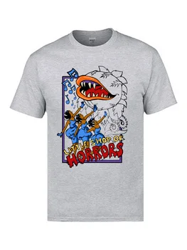 Lucruri ciudate Demogorgon Tricouri Little Shop of Horrors Moda T-Shirt Pentru Bărbați Crewneck Maneca Scurta din Bumbac Pur de Îmbrăcăminte
