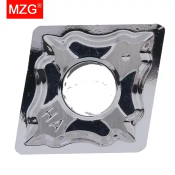 MZG Reducere de Pret CNMG120404-HA ZK01 Prelucrare Cupru Și Aluminiu Mediu prelucrările de finisare Carbură de Tungsten Insertii