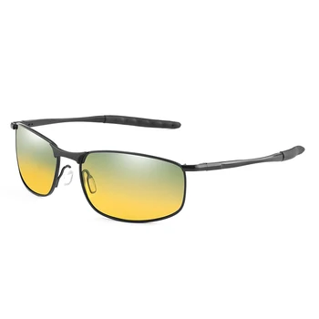 New Classic Polarizat ochelari de Soare Pentru Barbati Brand Design Pătrat de Conducere ochelari Metal UV400 ochelari de soare Nuante gafas de sol hombre