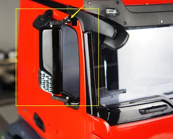 Noua telecomanda actros camion oglinda retrovizoare suport de montare pentru tamiya 1/14 scară MAN tgx 56325 56329 beenz 1851 56335 3363