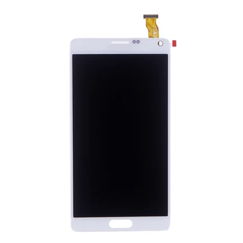 Pentru SAMSUNG Galaxy Nota 4 Note4 N910 N910C N910A N910F N910H Cu Mare Arde Umbra Display LCD + Touch Screen Digitizer Asamblare