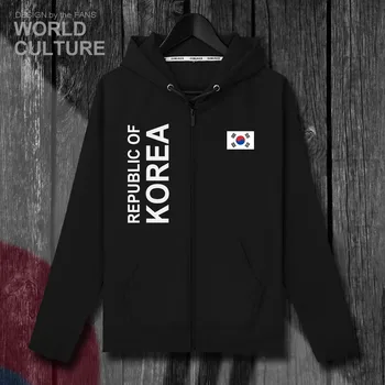 Republica Coreea de Sud KOR coreeană KR Daehan Minguk mens lână hanorace haine de iarnă pentru bărbați jachete și tricouri trening haina