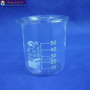 SHUNIU de Formă Redus Pahar de laborator de Chimie Laborator de Sticlă Borosilicată Transparent Pahar 50/100/150/200/250/500/1000/2000/3000ml