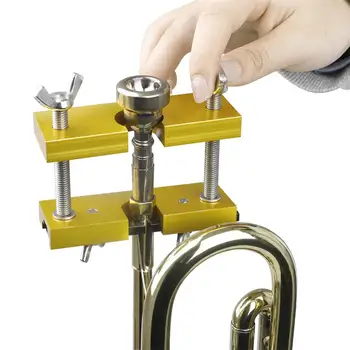 W10 10*10*3.5 cm purtător de cuvânt Tragator Instrument pentru Trompetă din Alamă Gura Bucată Elimina Helper Instrumente Muzicale Accesorii