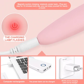 În 2020, Noul G-spot Stimulator Clitoris Alternativă Cap de Vibratoare pentru Femei Biberon Clitoris Adult Jucarii Sexuale Penis artificial Wireless Clitora