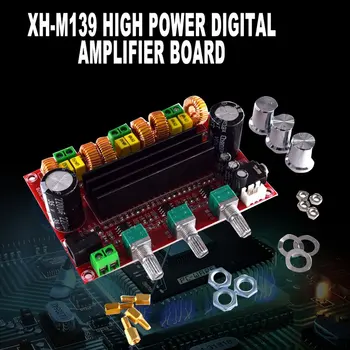 2.1 Digital Audio Amplificator de Putere de Bord 2 * 80W + 100W TPA3116D2 Subwoofer, Amplificatoare DC12-26V amplificador module