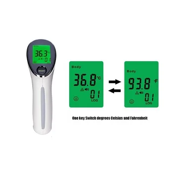 JYHealth Termometru Digital Portabil Non-contact cu Infraroșu Termometru Arma Copil și Adult Corp și Suprafață de Măsurare a Temperaturii