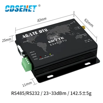 4G Modulul LTE RS232 RS485 Modbus RTU TCP E840-DTU(4G-02E) LTE-FDD WCDMA GSM fără Fir Transparent de Emisie-recepție Modem