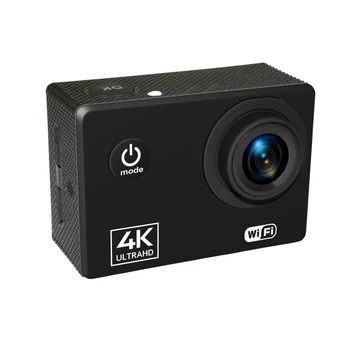 Acțiune Camera 4K/60FPS WIFI 24MP Ultra HD Mini Casca cu 2.0 Inch IPS Sn WiFi rezistent la apa Camera Sport
