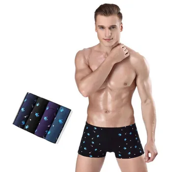 14 noi culoare de imprimare casual brand de moda de Înaltă calitate boxer 4buc/lot mens Modal boxeri pentru bărbați shorts pentru bărbați
