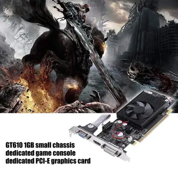 Veineda plăci Grafice PNY NVIDIA GeForce VCGGT610 XPB 1GB DDR3 SDRAM PCI Express 2.0, placa Video Video-Grafikkarte Card Grafic