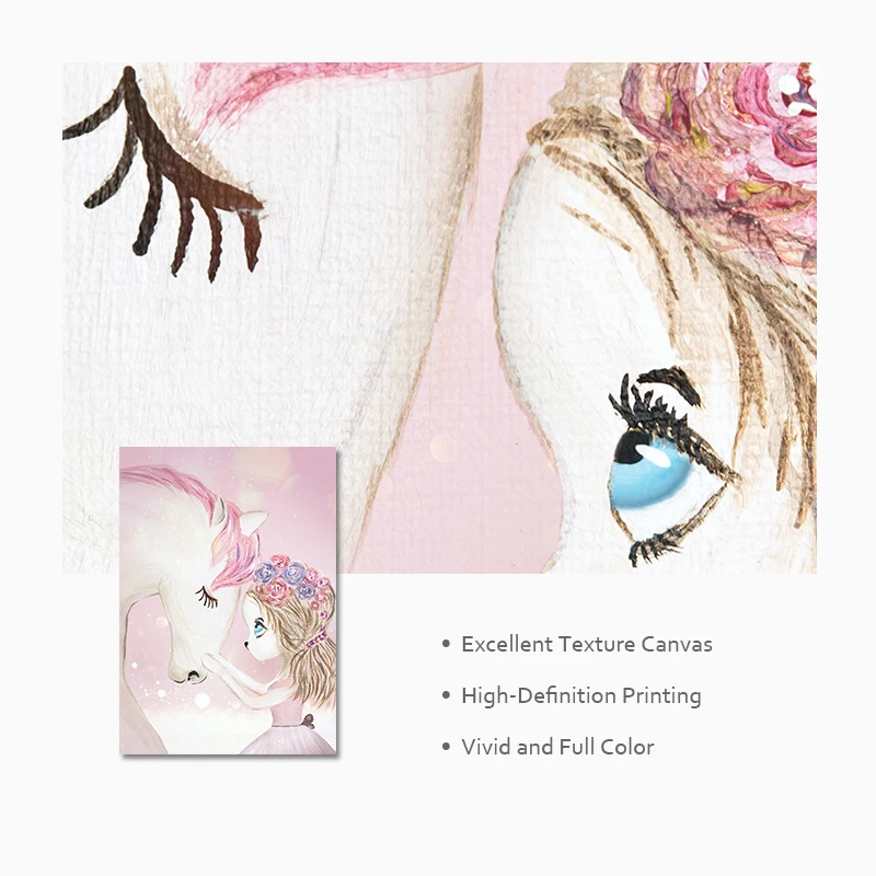 Innocent In need of Try Desene animate roz fantezie zână white swan balerina, printesa unicorn  panza pictura de perete de arta de imprimare pentru pepinieră pentru copii  în cameră deco Oferta - Decor Acasă \ Autorefractometre.ro